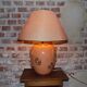 Longwy enamel lamp