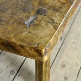 oak coffee table, circa 1930s