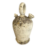 Patinated terracotta gargoulette jug