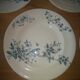 Lot 10 round plates old earthenware longwy Cute birds iron earth ø 23 cm