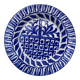Blue and white decorative dish / plate