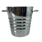 Vintage stainless steel champagne bucket – Years