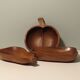 Set of 3 teak bowls from the 1970s
