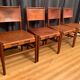 A set of four chairs, Denmark, 1960s
