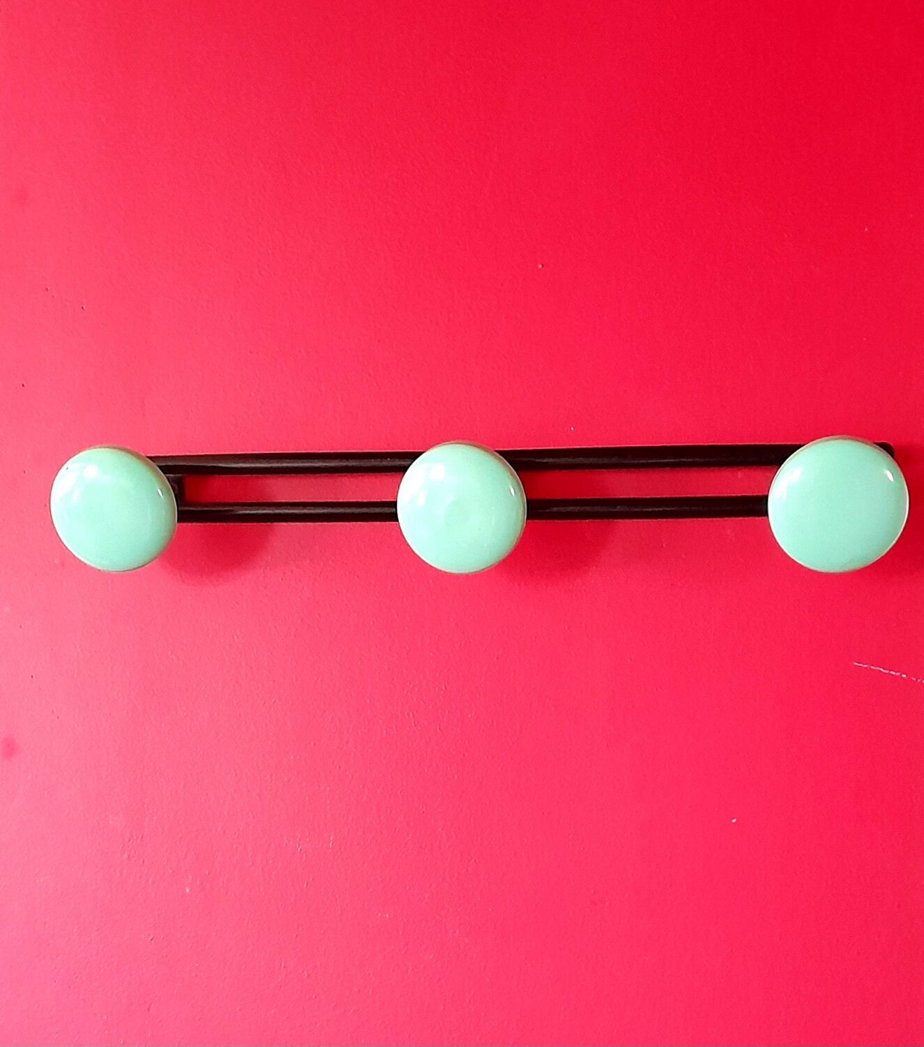 Wall coat rack 60s