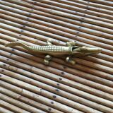 Brass crocodile
