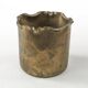 Cigar container, Art Nouveau, brass, Germany, early 20th century