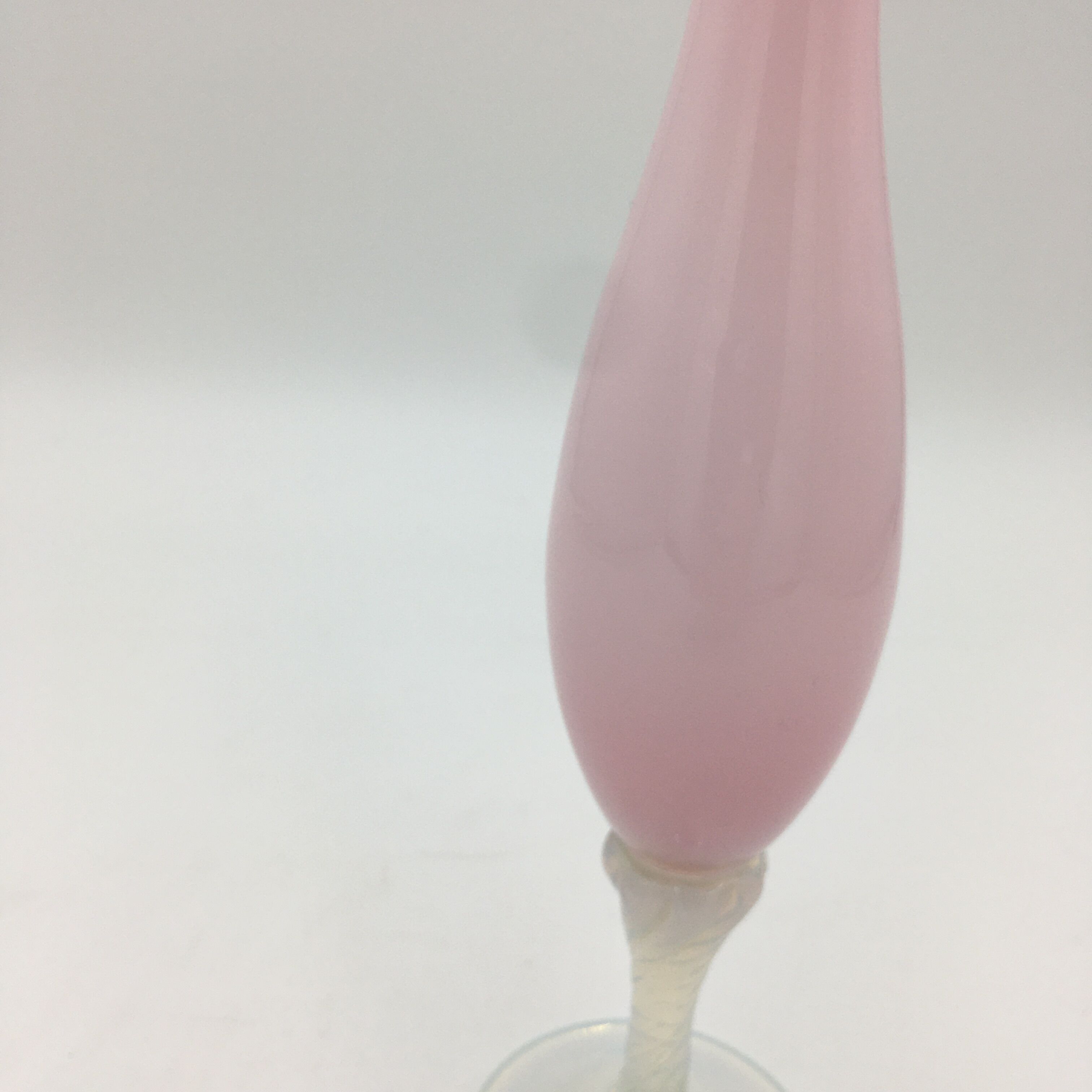 Pink opaline vase