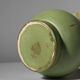 Art Deco Green Ceramic Vase, 1930s