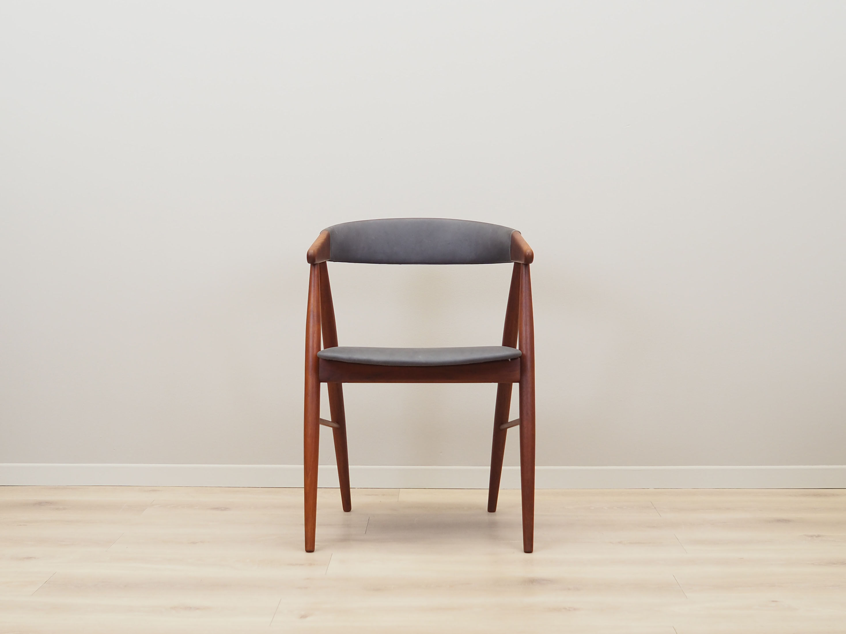 Set of four teak chairs, Danish design, 1960s, designer: Ejner Larsen & Aksel Bender Madsen