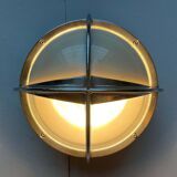 Mid-century Danish metal outdoor wall light model Pirate by Eva Koppel, Nils Koppel, Gert Edstrand for Nordisk Solar, 1960s.