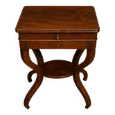 Table à ouvrage en acajou – Époque Charles X