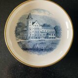 Lot 5 Bowls/ring sizes castles New Year 1958 Villeroy&Boch