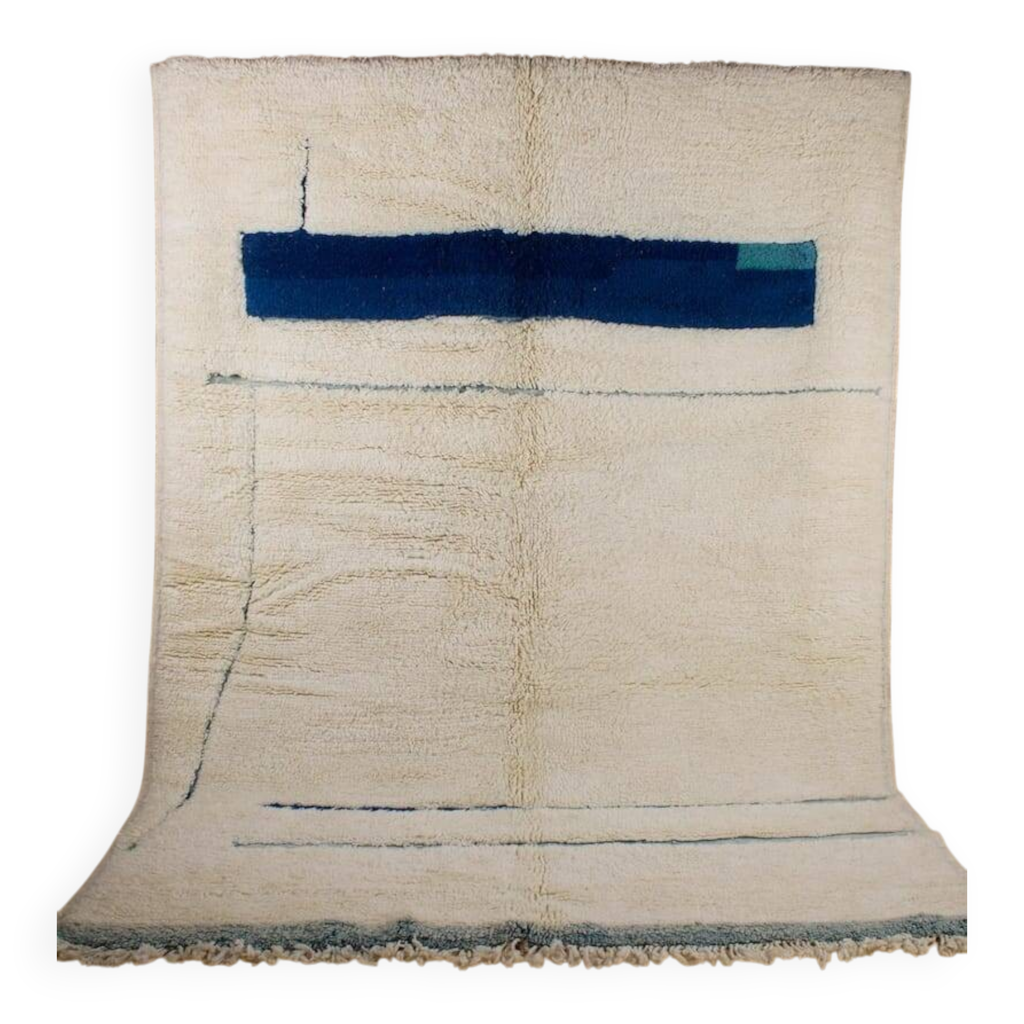 Large handmade Beni Ouraine rug