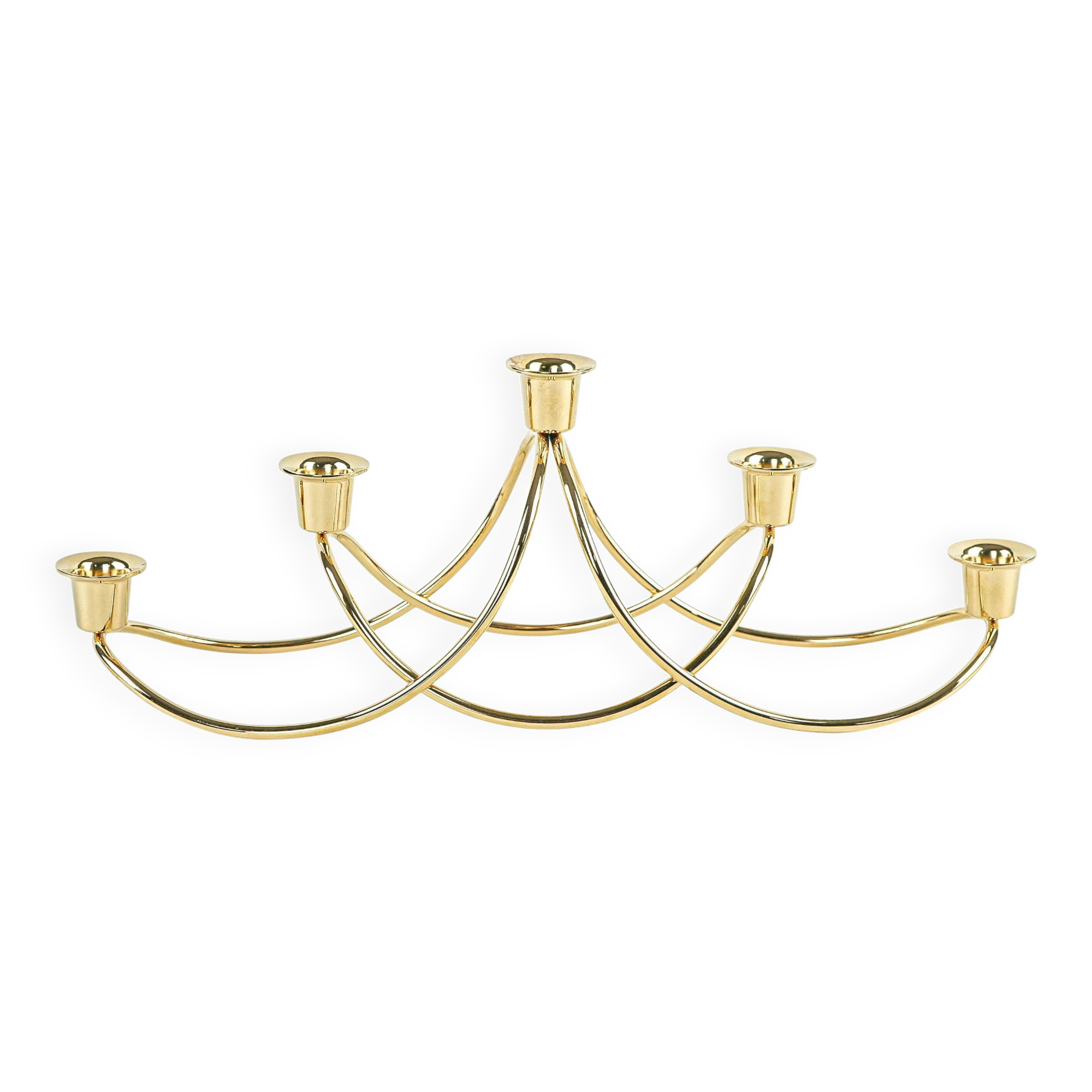 Five-arm candlestick by Georg Jensen,, Denmark, 1970