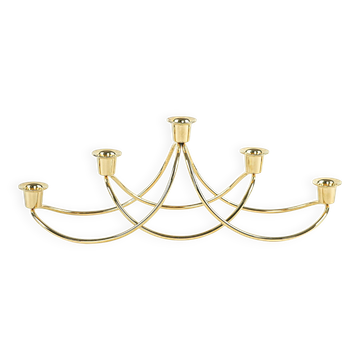 Five-arm candlestick by Georg Jensen,, Denmark, 1970