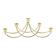 Five-arm candlestick by Georg Jensen,, Denmark, 1970