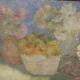Oil Painting on Canvas "Renzo Dotti" 1967