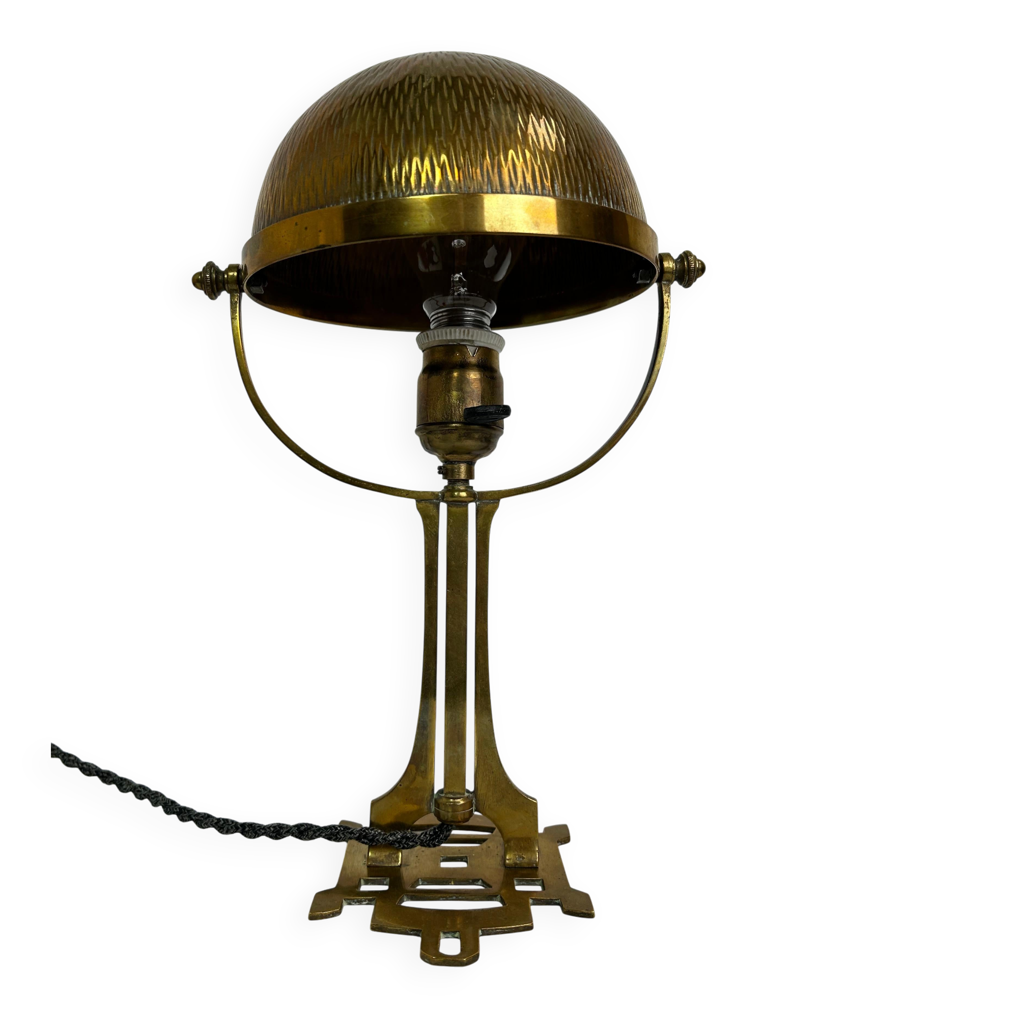 Mushroom desk lamp Art Nouveau