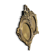 Old Bronze Photo Frame