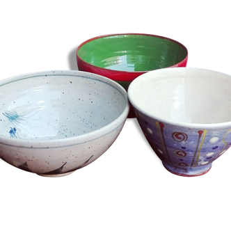 Set of 3 bowls - Terra cotta - color