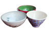 Set of 3 bowls - Terra cotta - color