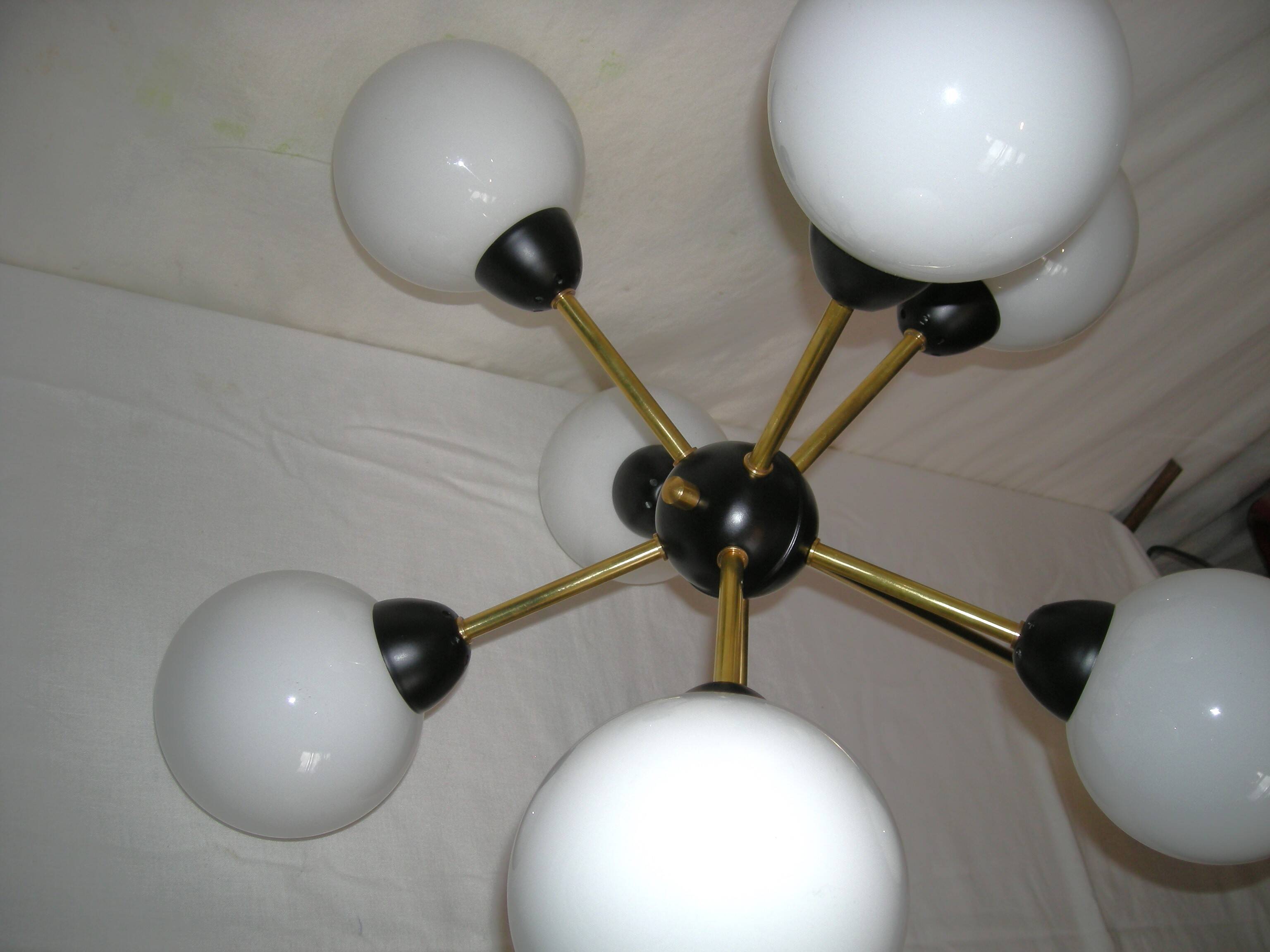 Sputnik chandelier from the 50s - 60s