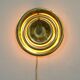 Mid-Century Cascading Wall Lamp in Brass, 1950s
