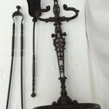 Wrought iron chimney serve