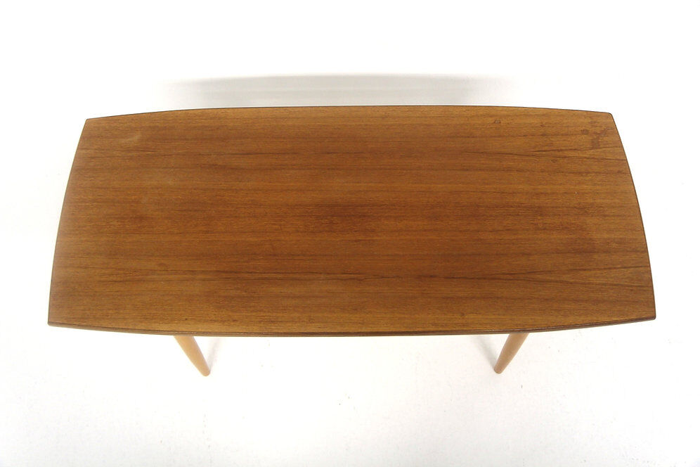 Table basse scandinave en teck et en chêne, Suède, 1950
