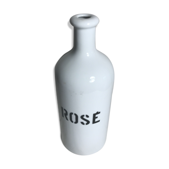 Old ceramic bottle marking Rosé Dt Paris France vintage