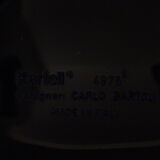 Four chairs, by Carlo Bartoli, model "4875", Kartell edition, 1970s