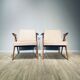 Pair of armchairs "Bunny" Proj. Józef Chierowski "Bunny" 1960'