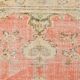 5x8 Turkish Pale Red & Cream Vintage Rug, 147x243Cm