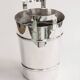 Modernist silver-plated champagne and ice bucket, 1950s.