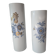 Pair of Franklin Porcelain vases – limited edition 1977 – Made in Bavaria