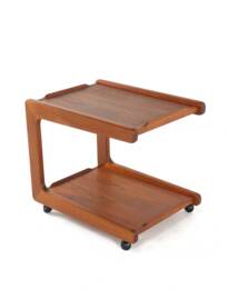 Danish design teak trolley - mid century modern