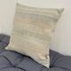 Handmade cushion in vintage fabric, Kilim style.