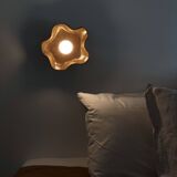 Jelly Ceramic Wall Light - Coconut Square - Chocolate