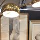 Large lamp arc 5 fires foot marble Reggiani. Italy, 70s