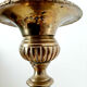 Old brass lamp foot candle holder