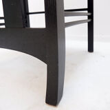 Pair of high-back chairs 'Ingram' by Charles Rennie Mackintosh for Cassina, 1980s