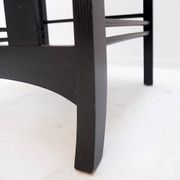 Pair of high-back chairs 'Ingram' by Charles Rennie Mackintosh for Cassina, 1980s