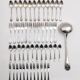 Deetjen 109 Piece Silverware Set Silver Metal Cutlery Set for 12 People