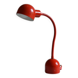 Lampe de bureau vintage France rouge Postmoderniste années 80 1980