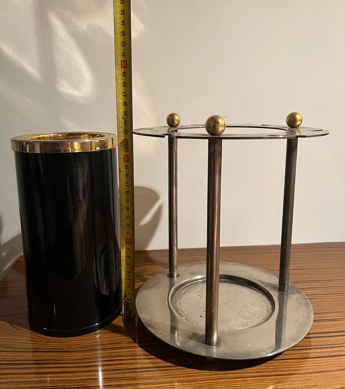 Chrome champagne ice bucket from the 70s/80s.