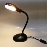 1960s articulated desk or workshop lamp in cast iron and metal