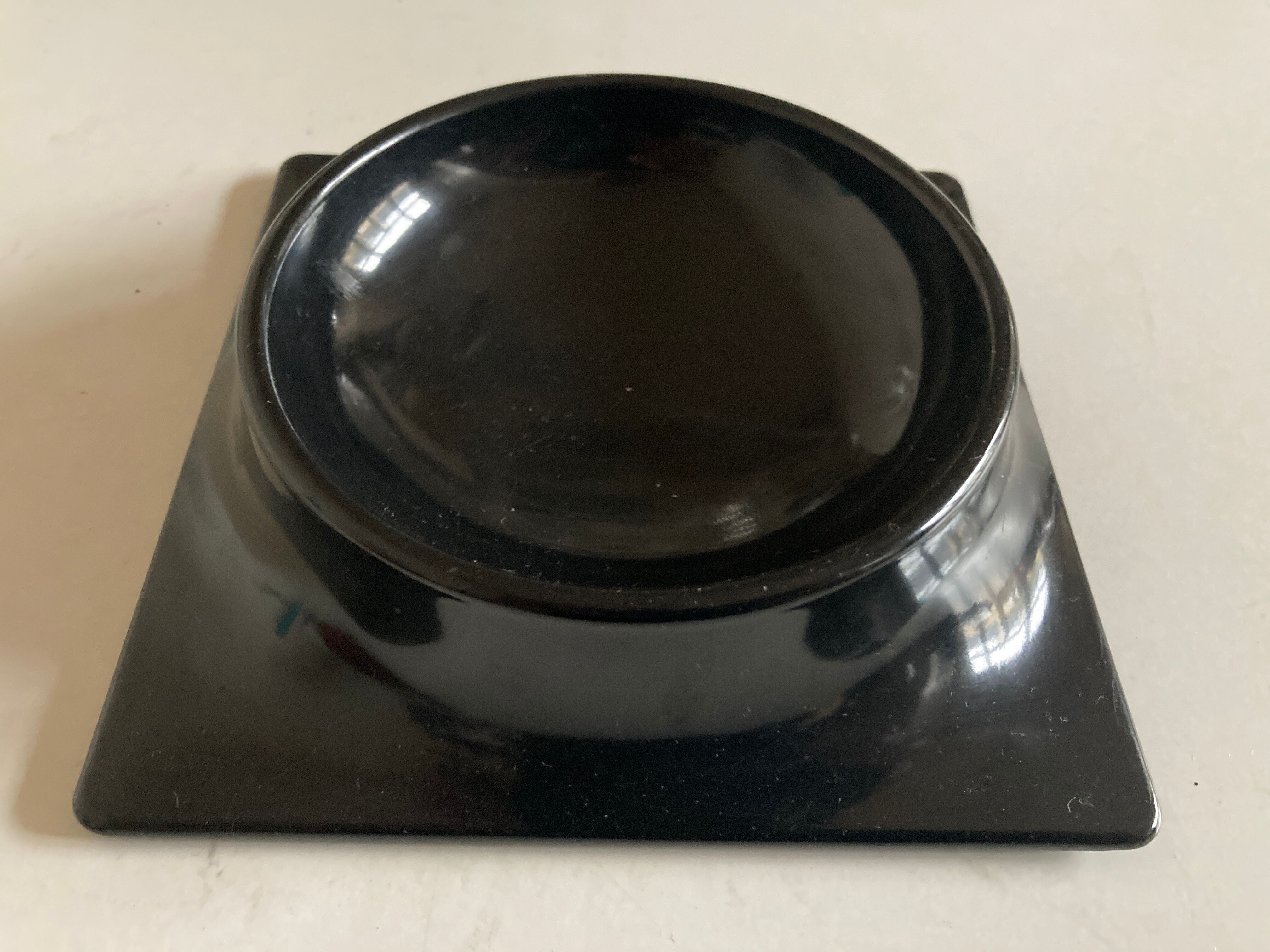 Empty pocket in bakelite italian design space age 1970