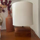 Vintage wooden lamp