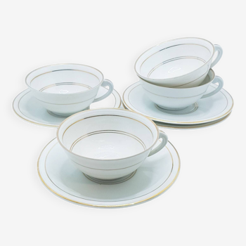 Charles Ahrenfeldt art deco teacups